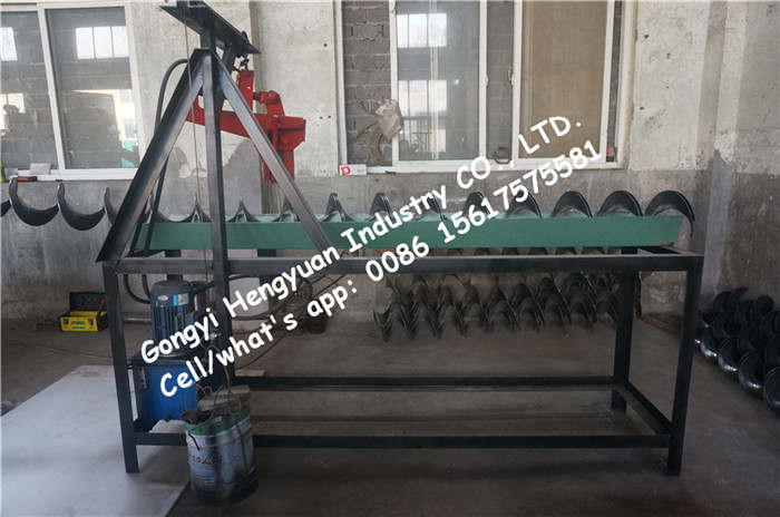 Continuous Spiral Flighting Machine